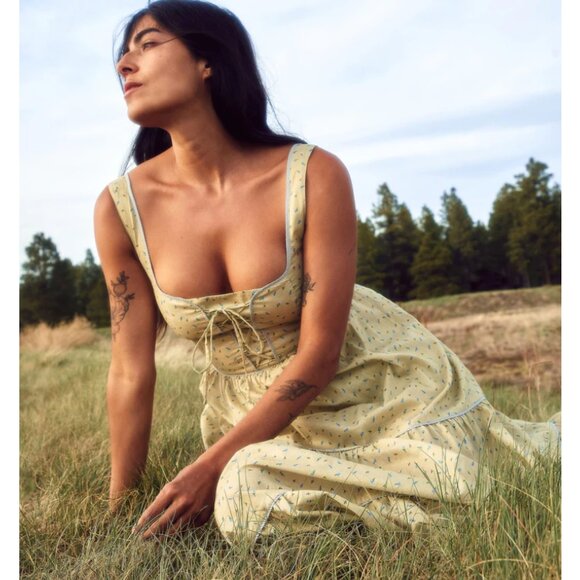 SOLD Christy Dawn Adele Dress - Daffodil Fields - Picture 4 of 10